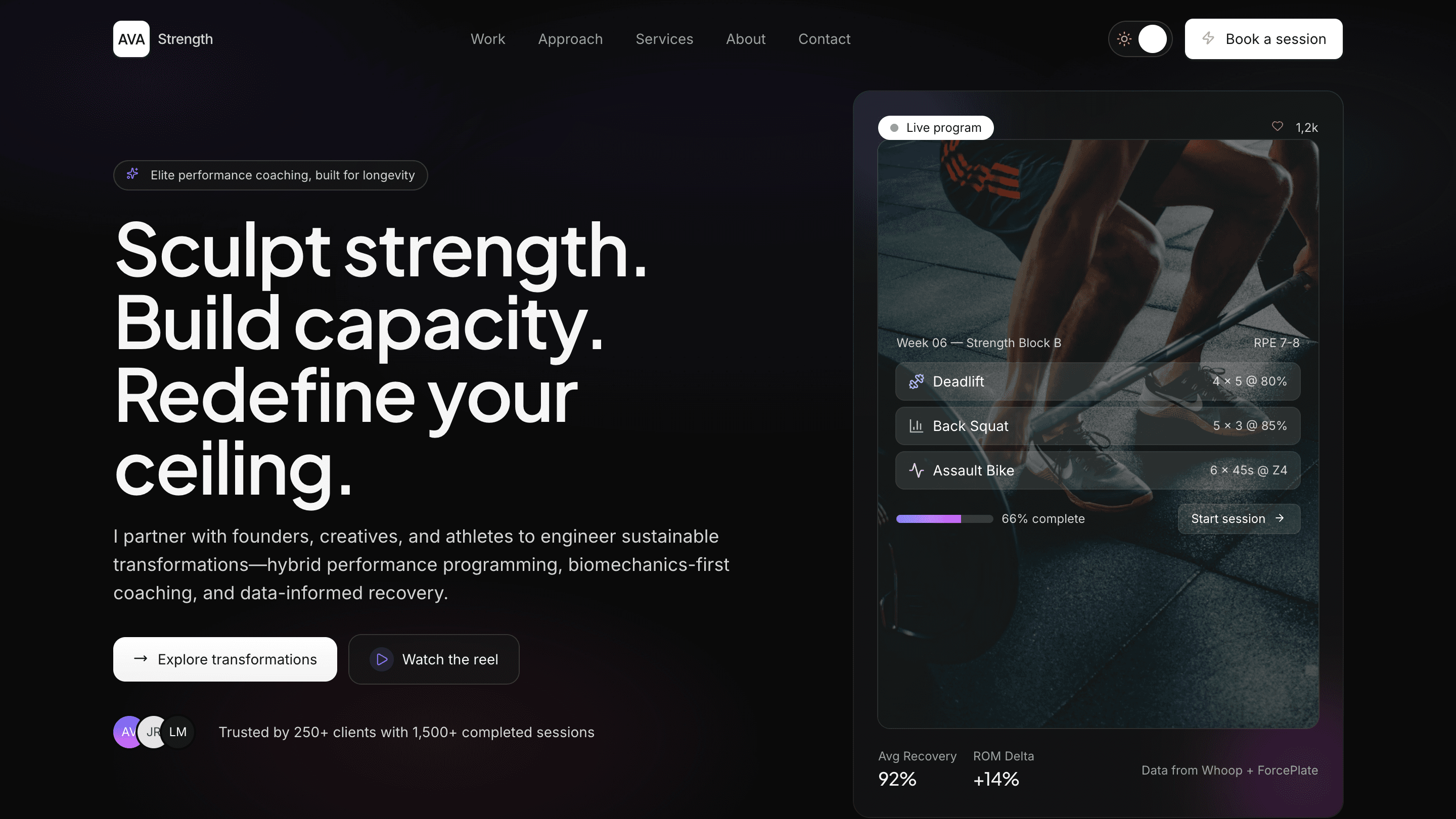 Gym Portfolio