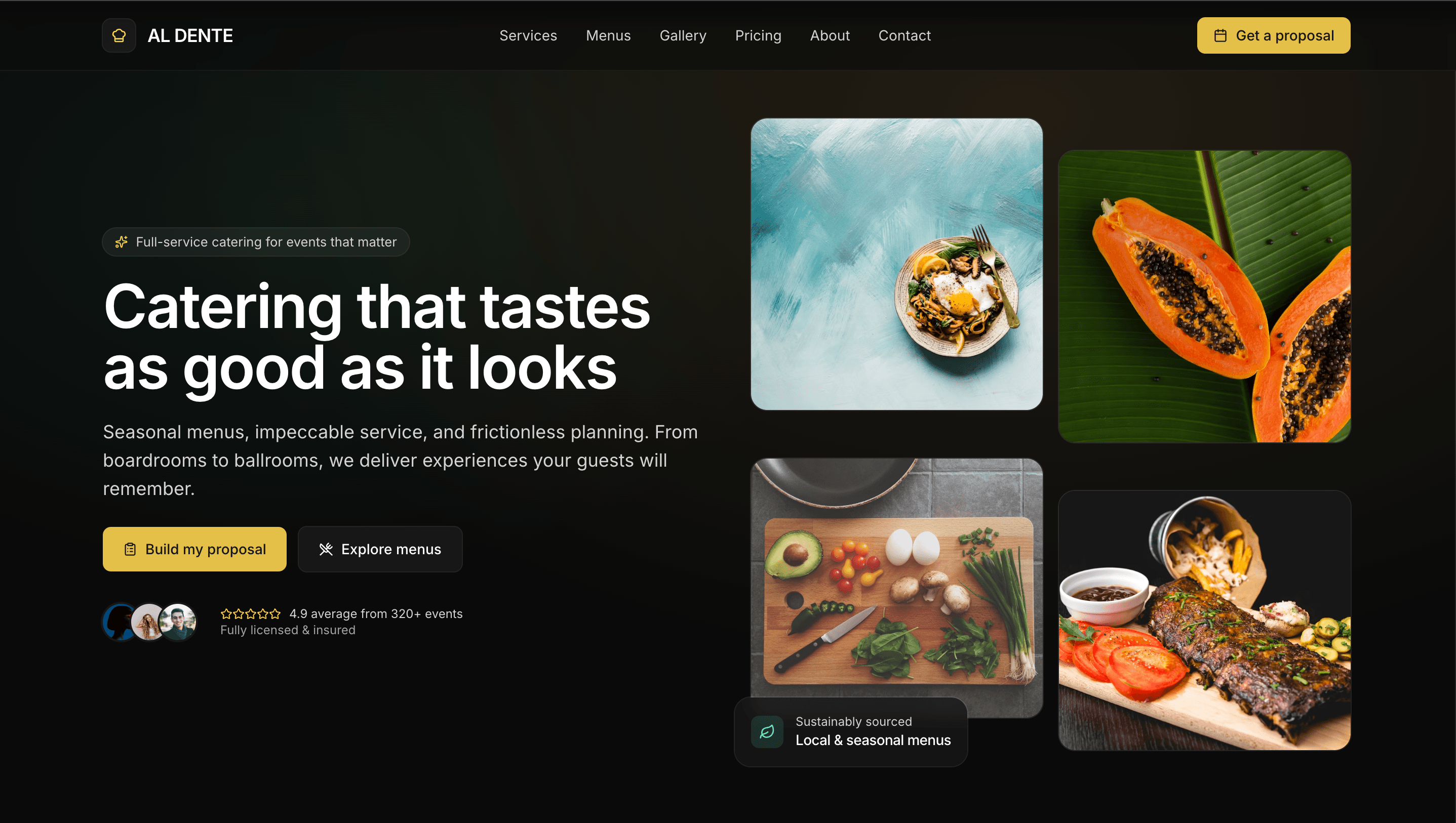 Restaurant Portfolio